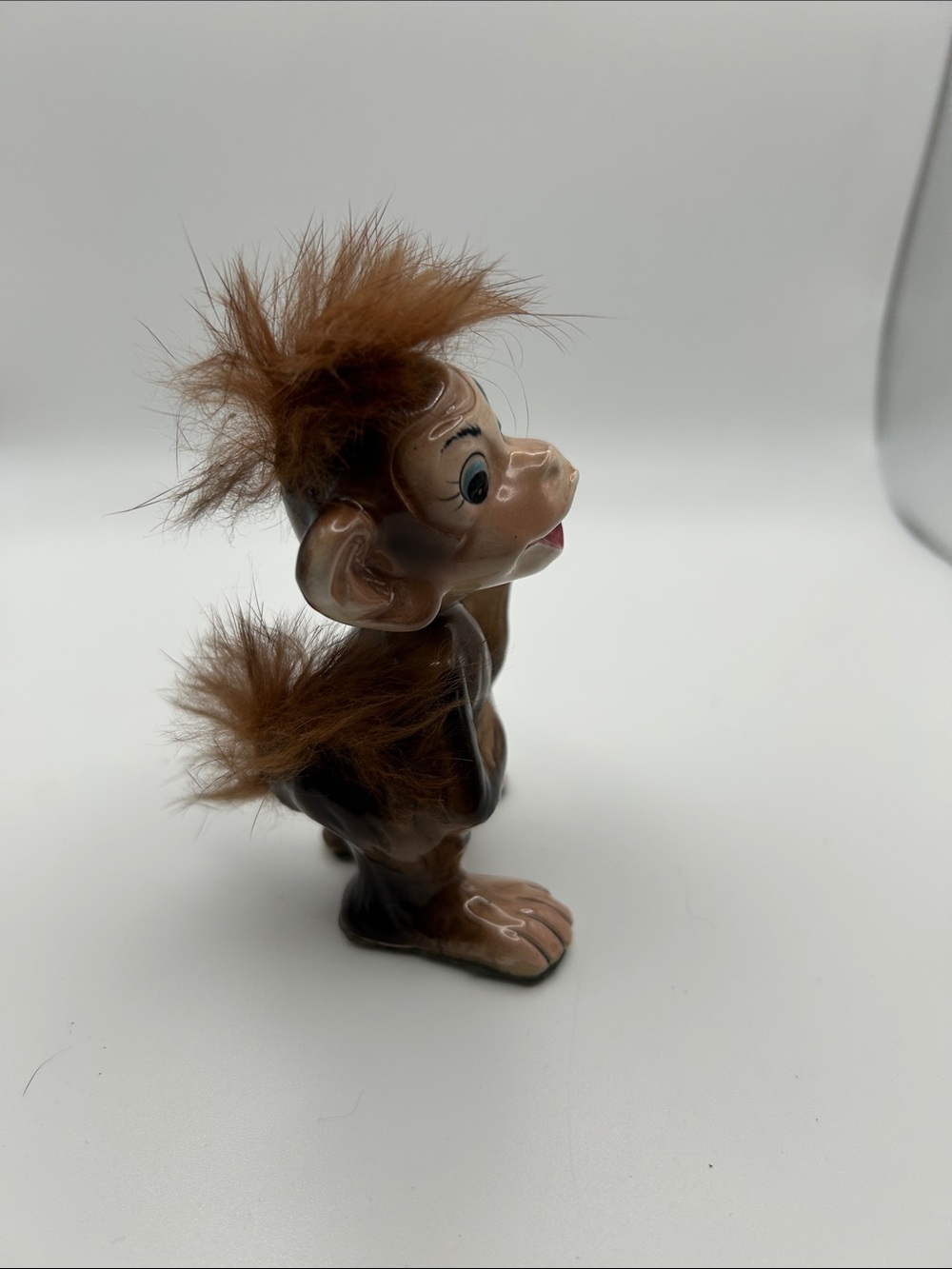 Vintage ceramic monkey. Made in Japan
4.5” tall 2”wide - Picture 2 of 7